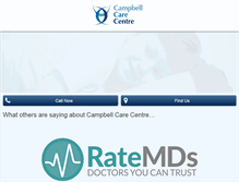 Tablet Screenshot of campbellcc.com